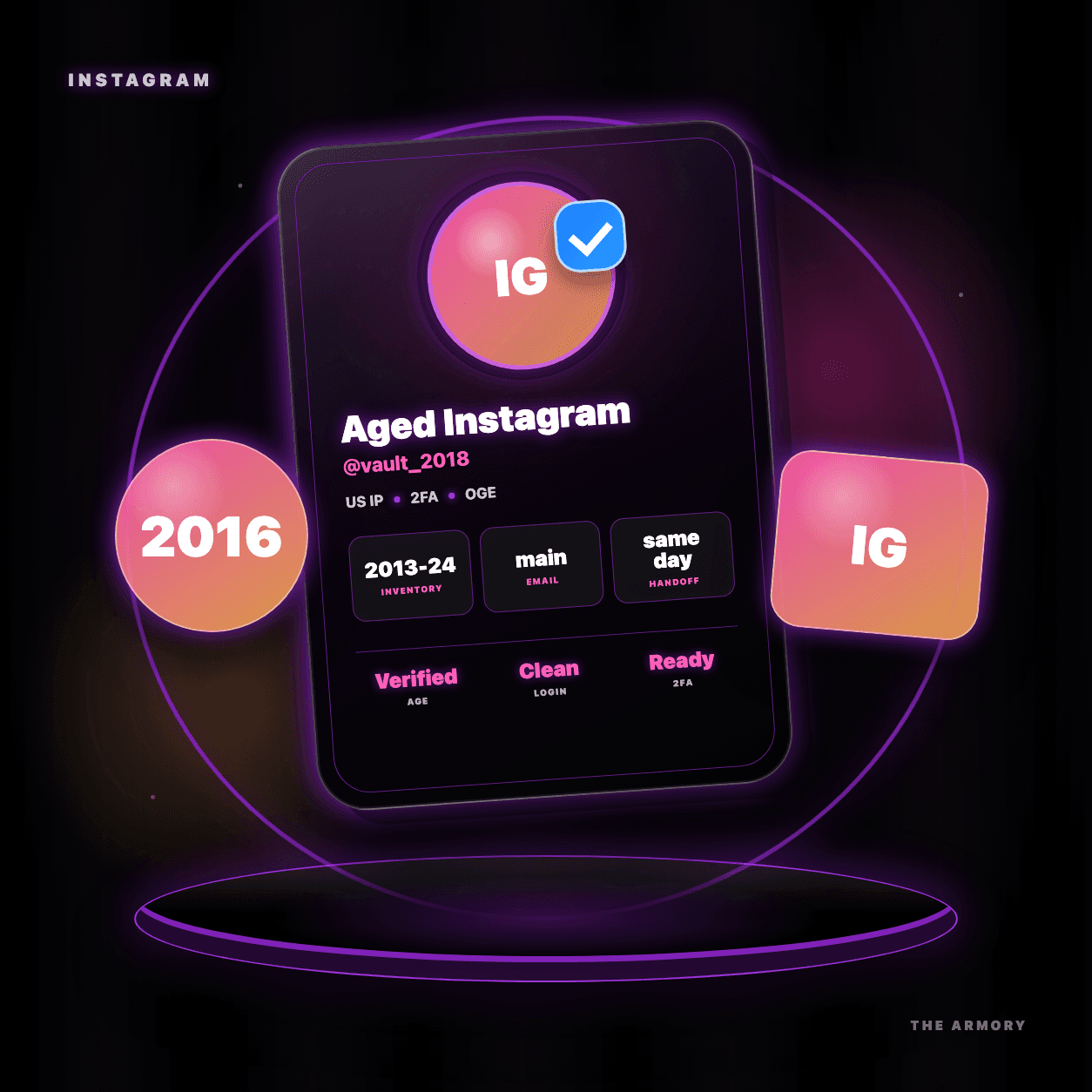 Aged Instagram Accounts product image