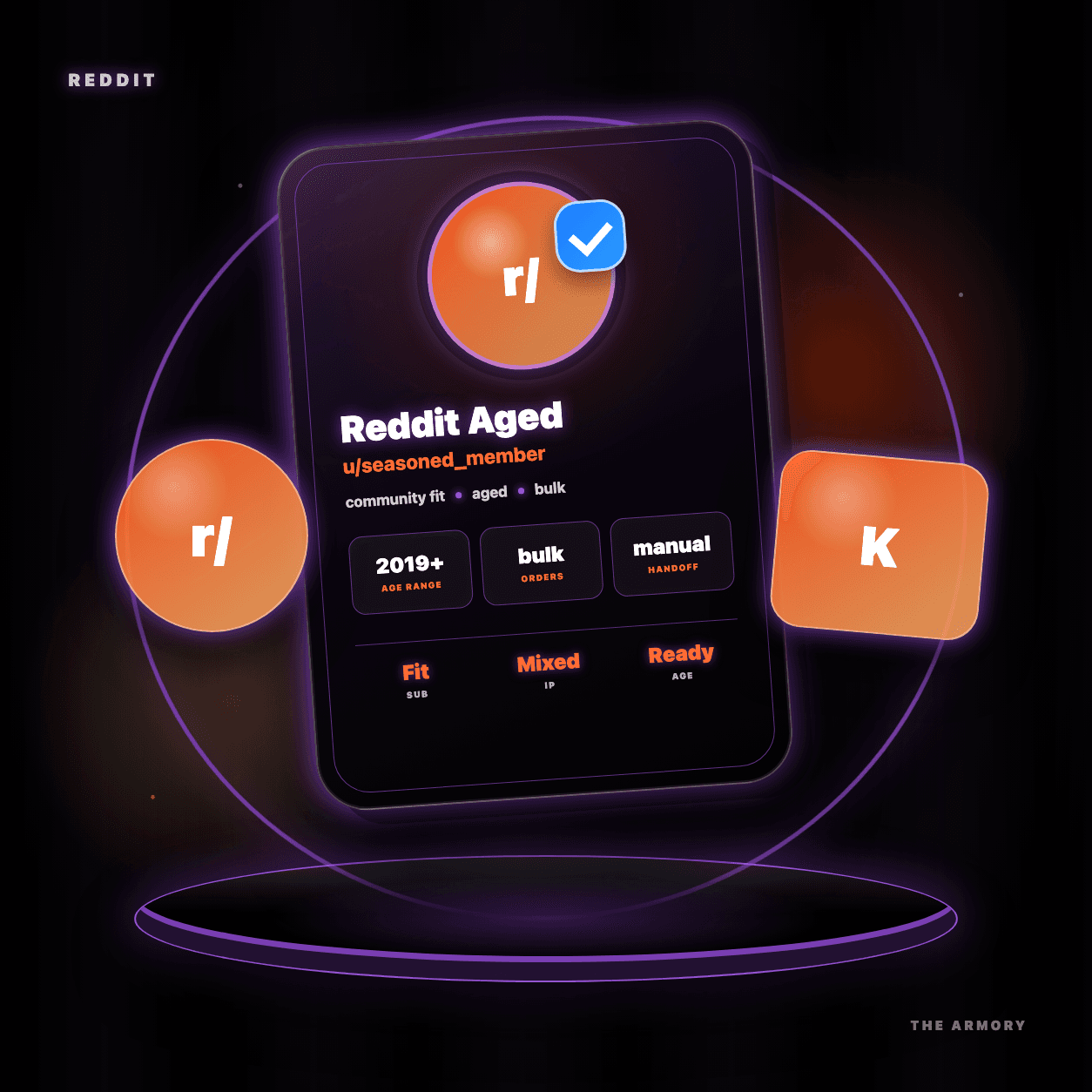Reddit Aged Accounts product image