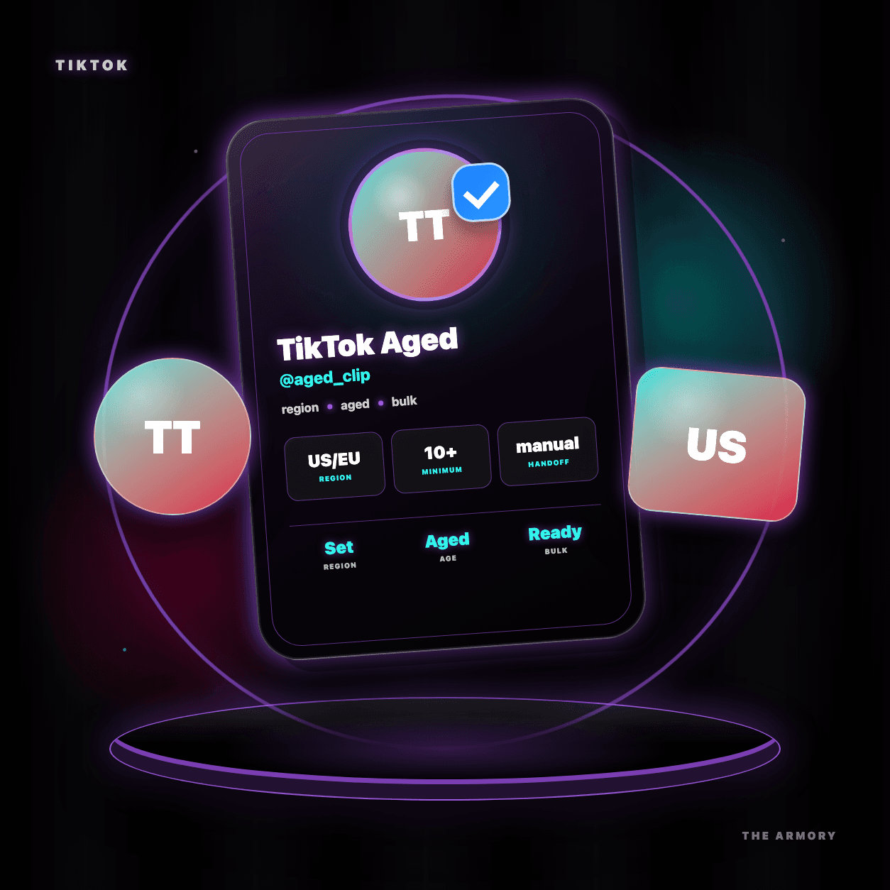 TikTok Aged Accounts product image